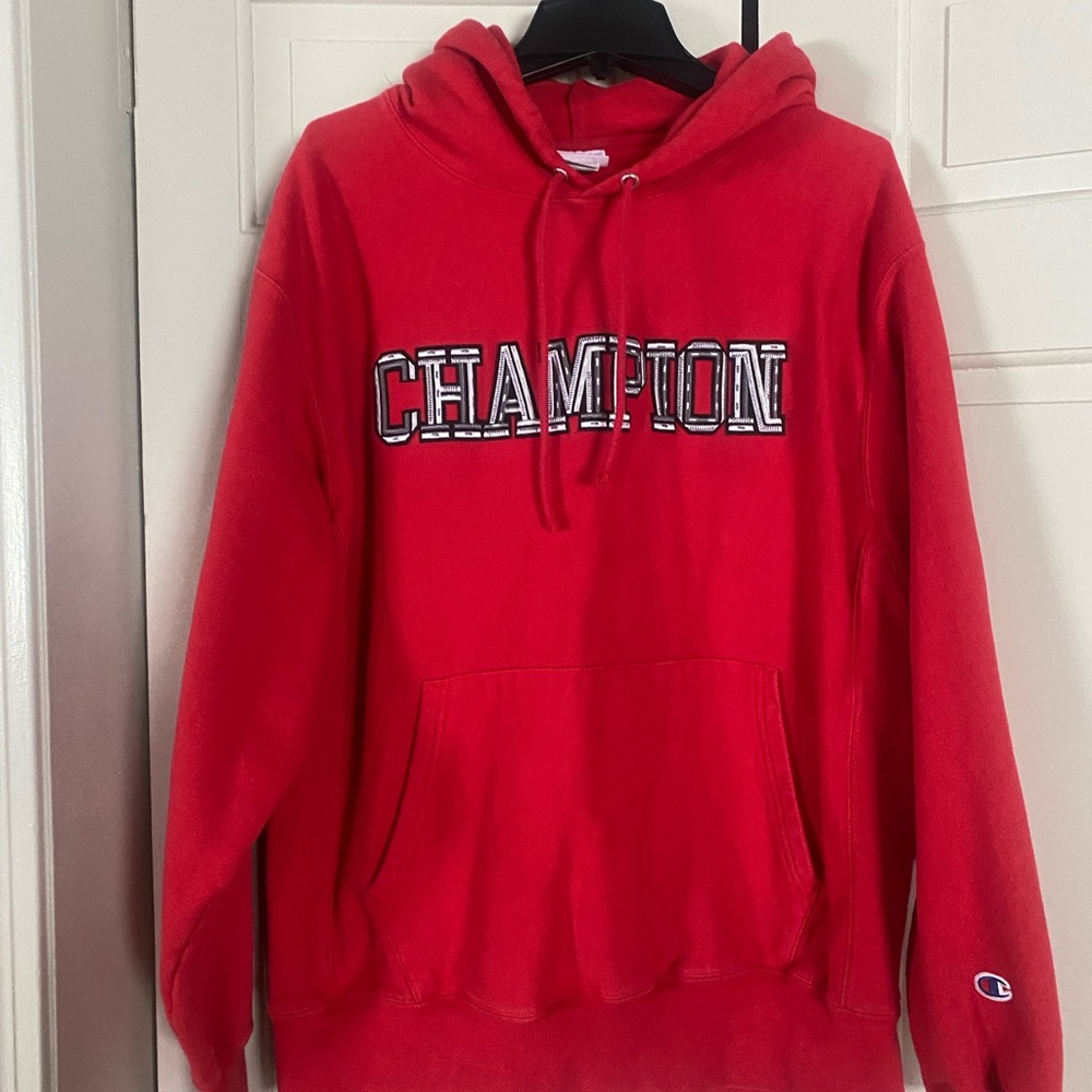 Mens Champion Hoodie Size Large